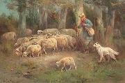 unknow artist Sheep 108 Germany oil painting artist